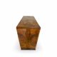 Walnut burl commode, Italian Art Deco, 1940s.