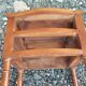 Antique bedside table in Louis XVI style
