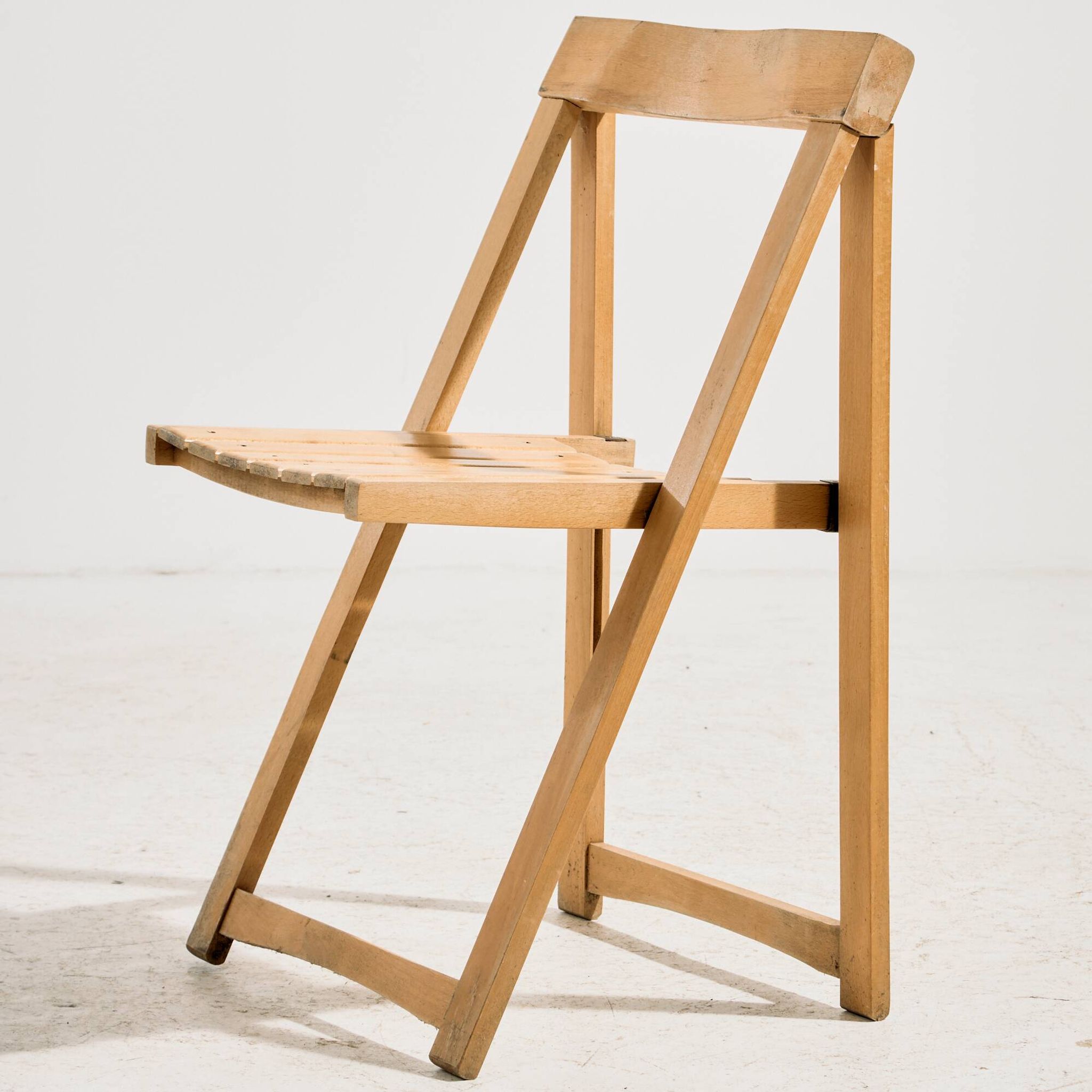 Beech chair by Aldo Jacober for Alberto Bazzani