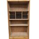 Vintage wooden archive cabinet / curtain cabinet / compartment cabinet