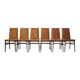 Set of six beech chairs, Danish design, 1960s, production: Denmark