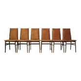 Set of six beech chairs, Danish design, 1960s, production: Denmark
