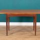 Retro Teak 1960s Elliots Of Newbury Mid Century Extending Dining Table & 6 Chairs