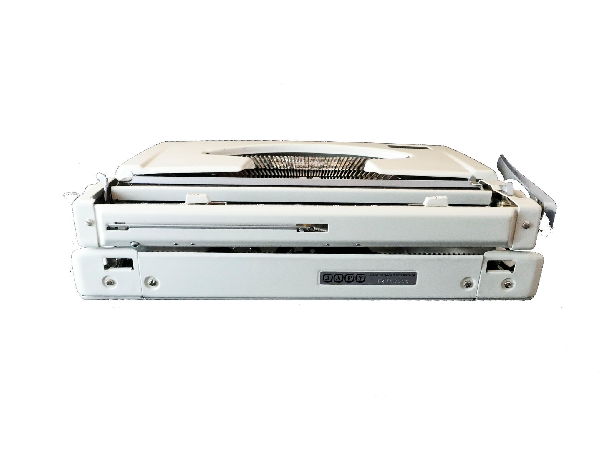 Japy L72 cream typewriter