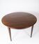Dining table in rosewood designed by Omann Junior from the 1960s.