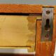 Small wall-mounted furniture, with top, drawer and botto, danish 1970s