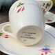 Sarreguemines coffee cups