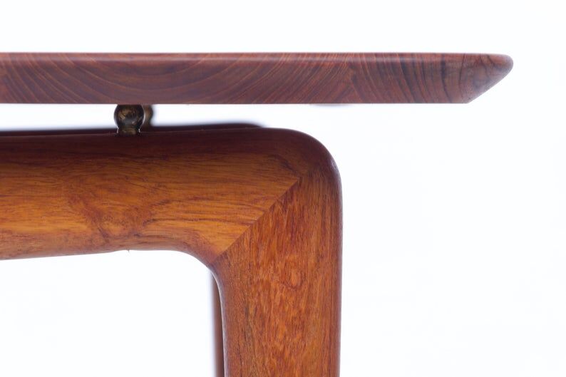 Finn Juhl coffee table for France Son, solid teak, vintage, mid-century, Denmark