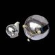 Wmf art deco teapot and matching milk jug - porcelain and silver-plated metal