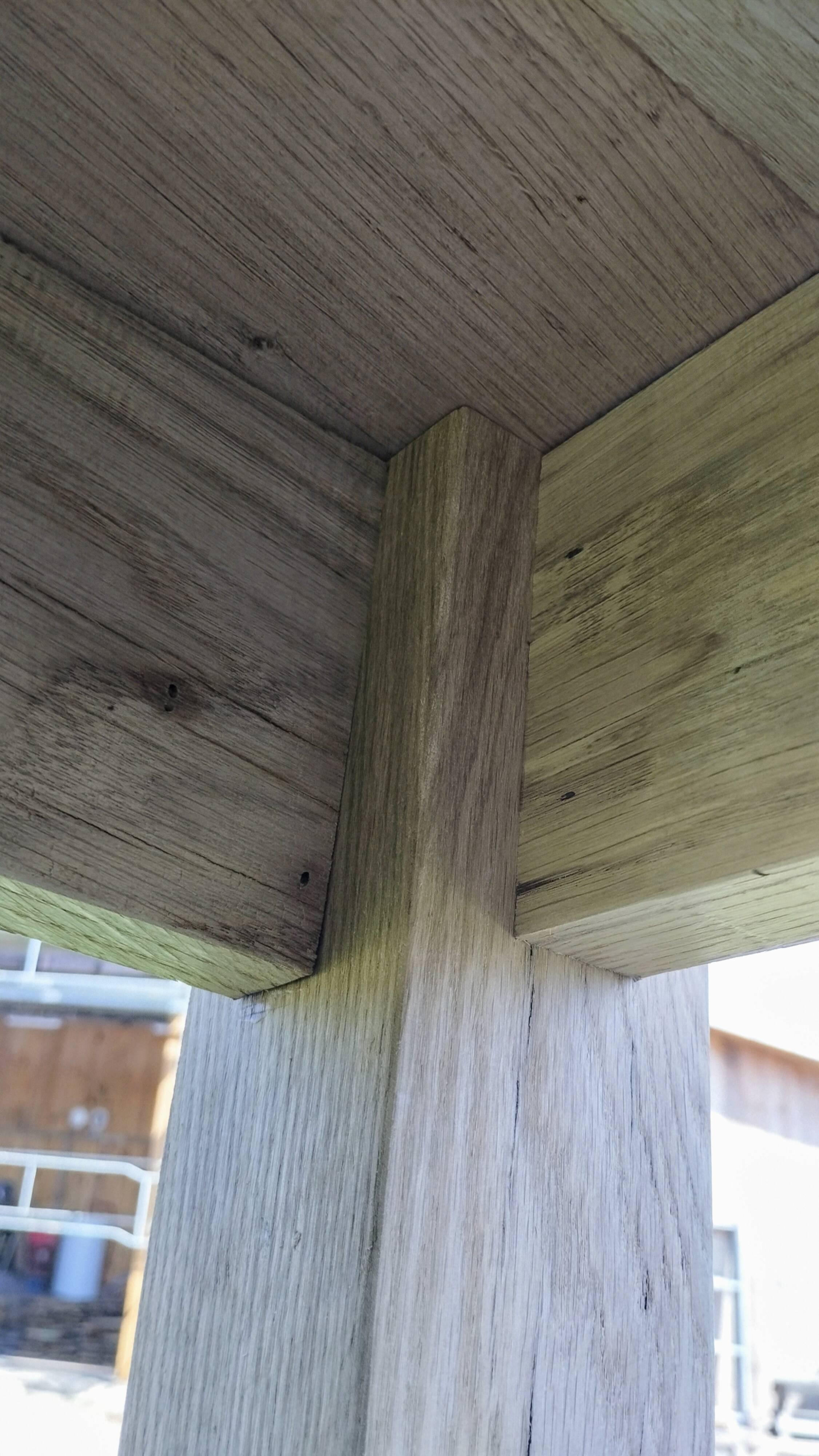 Large solid oak farmhouse table with two drawers 260 cm x 100 cm