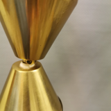 Hanging lamp in solid brass designed by Fritz Schlegel for Lyfa Denmark.