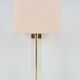 Vintage Regency Acrylic & Brass Table Lamp, Italy, 1970s