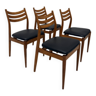 Set of 4 Scandinavian chairs