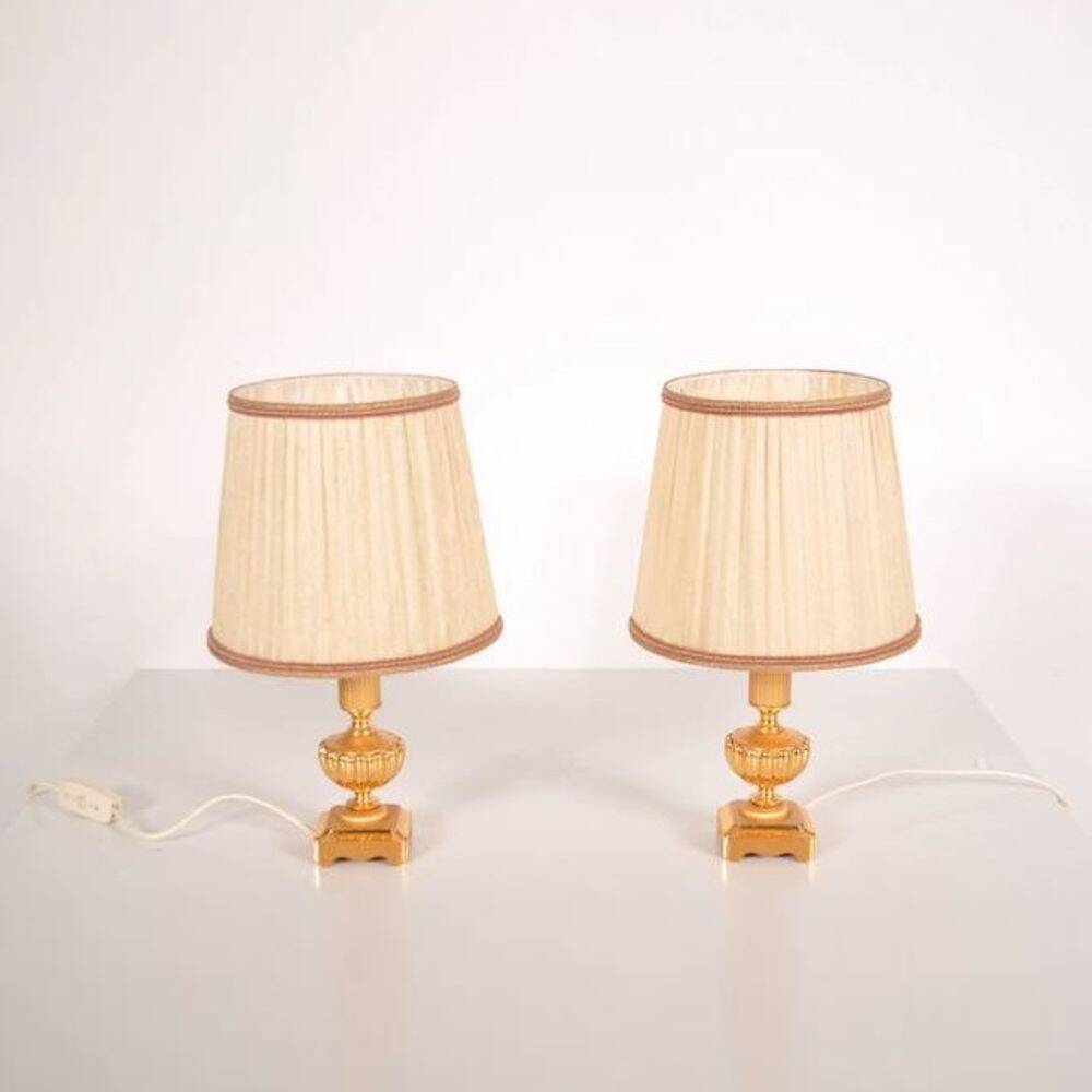 1970s Pair of table lamps by Sciolari, Italy