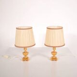 1970s Pair of table lamps by Sciolari, Italy