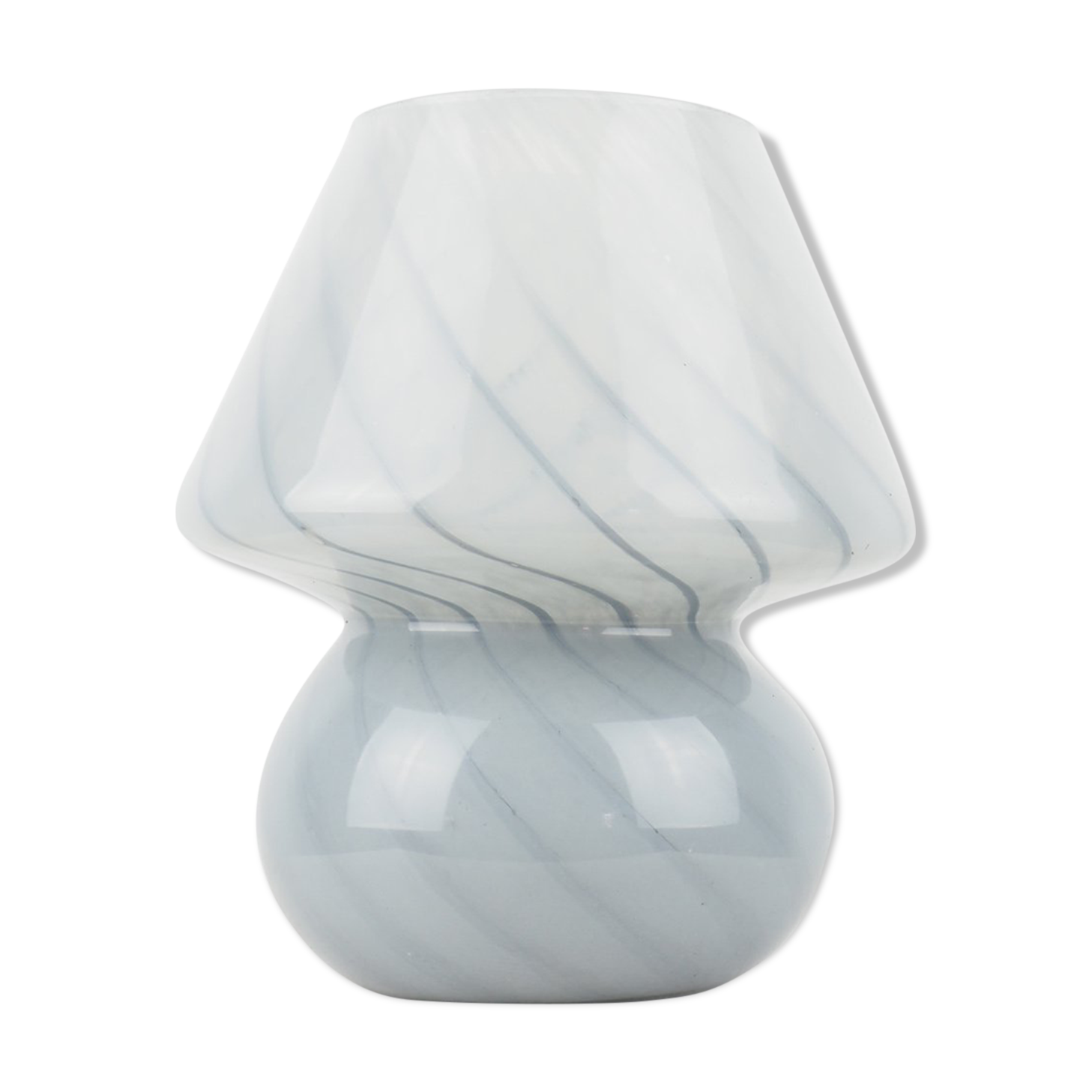 Lampe de table champignon de Murano par Vetri Italie, 1970