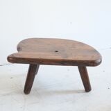 Table basse forme libre en bois