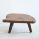 Wooden free-form coffee table