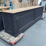 Old XXL cabinet 15 drawer in solid oak