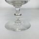4 Baccarat wine glasses Chanel model engraving 3458