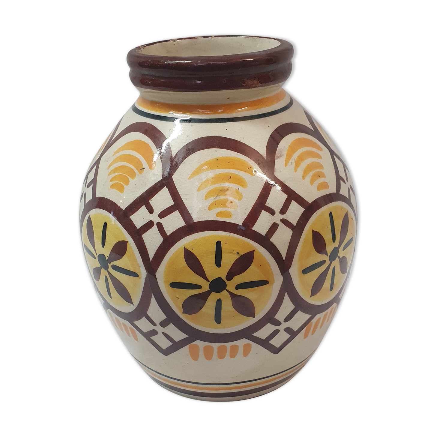 Vase henriot quimper 1930