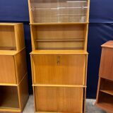 Vintage Oscar secretary bookcase