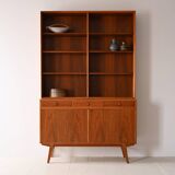 Nordic bookcase with sideboard