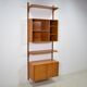 Teak modular shelving unit by HG Furniture 1960s Danish Vintage
