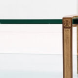Table basse en verre Design by Peter Ghyczy Modèle T24,1970