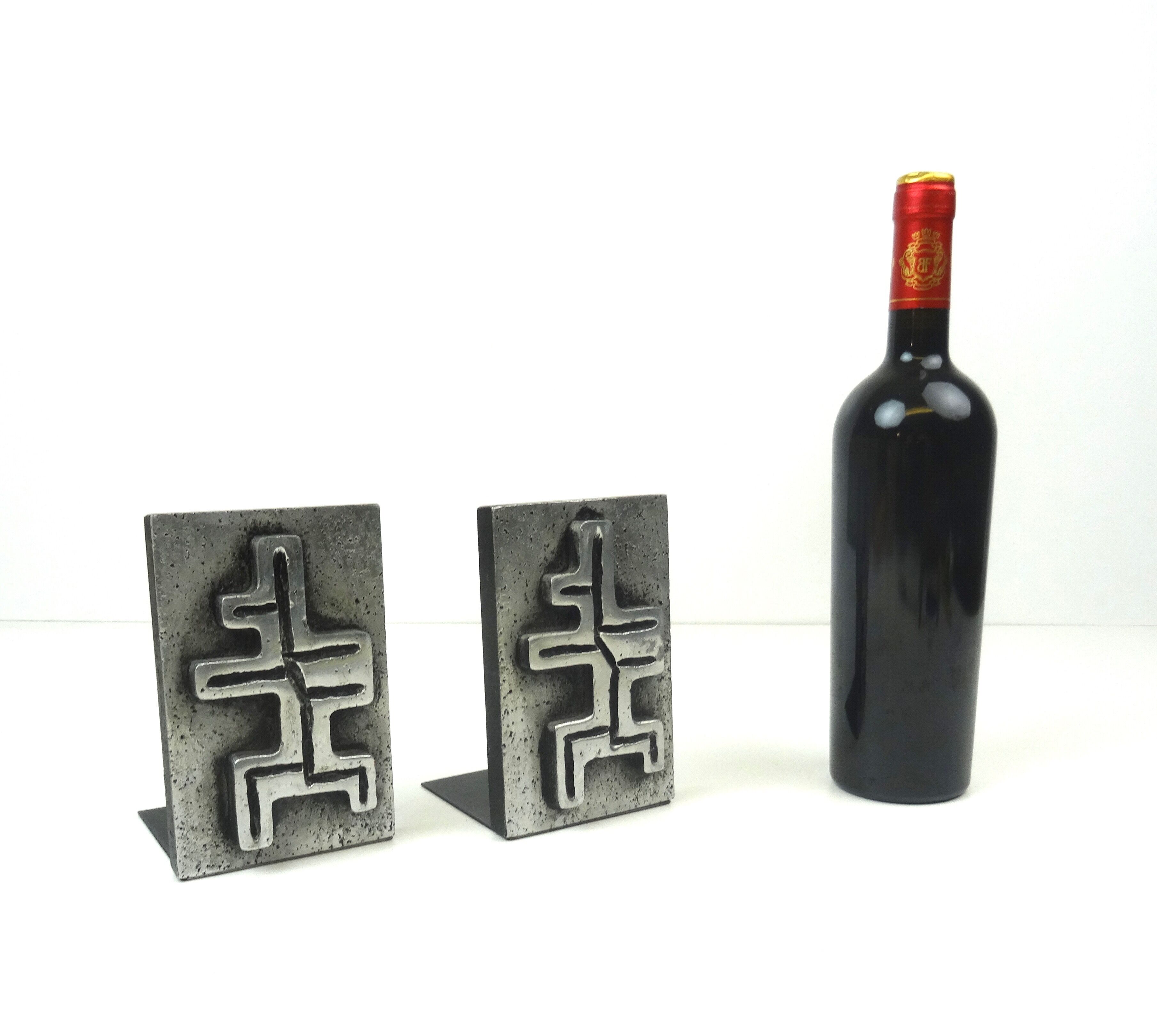Pair of mid century bookends