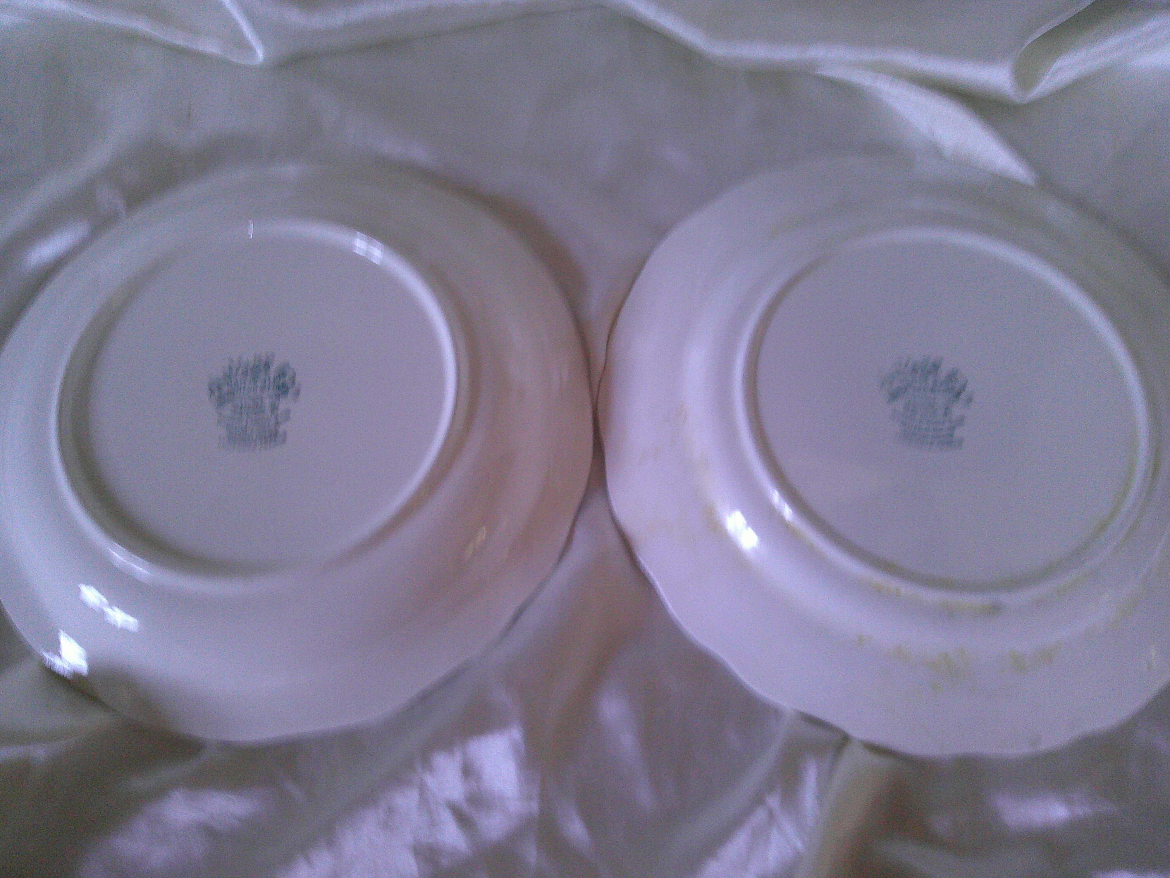 Luneville dish and plate