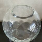 Faceted ball vase