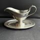 Silver metal helmet sauce boat - Christofle