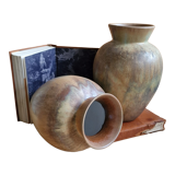 Denbac - Two vases - France - 1920-1949 - Art Deco style ceramics