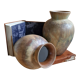 Denbac - Two vases - France - 1920-1949 - Art Deco style ceramics