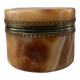 Vintage onyx jewelry box