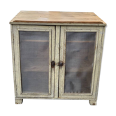 Garde manger, buffet en bois patiné