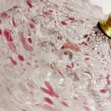 Frutero "Art Nouveau" en cristal de Murano. Italie, années 1940.