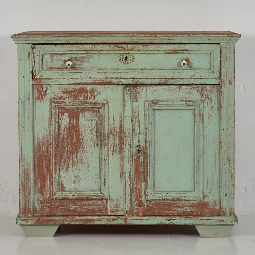 Antique solid wood sideboard, circa 1900