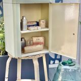 Vintage metal medicine cabinet