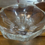 Hexagonal Crystal Bowl / Ashtray Art Deco Period