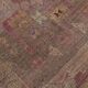 5x11 Rug For Living Room Red Brown Turkish Vintage Rug 150x338Cm