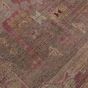 5x11 Rug For Living Room Red Brown Turkish Vintage Rug 150x338Cm