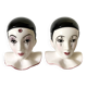 Pierrot salt and pepper egg cups