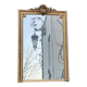 Louis XVI Style Mirror In Stuccoed And Gilded Wood Circa 1880