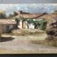 Tableau peinture ancienne J.P Ferrand Paysage