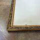 Wall mirror in an ornate frame, 1960s – vintage, gilded frame