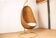 Danish armchair in woven rattan, with its metal stand, Nana Ditzel.