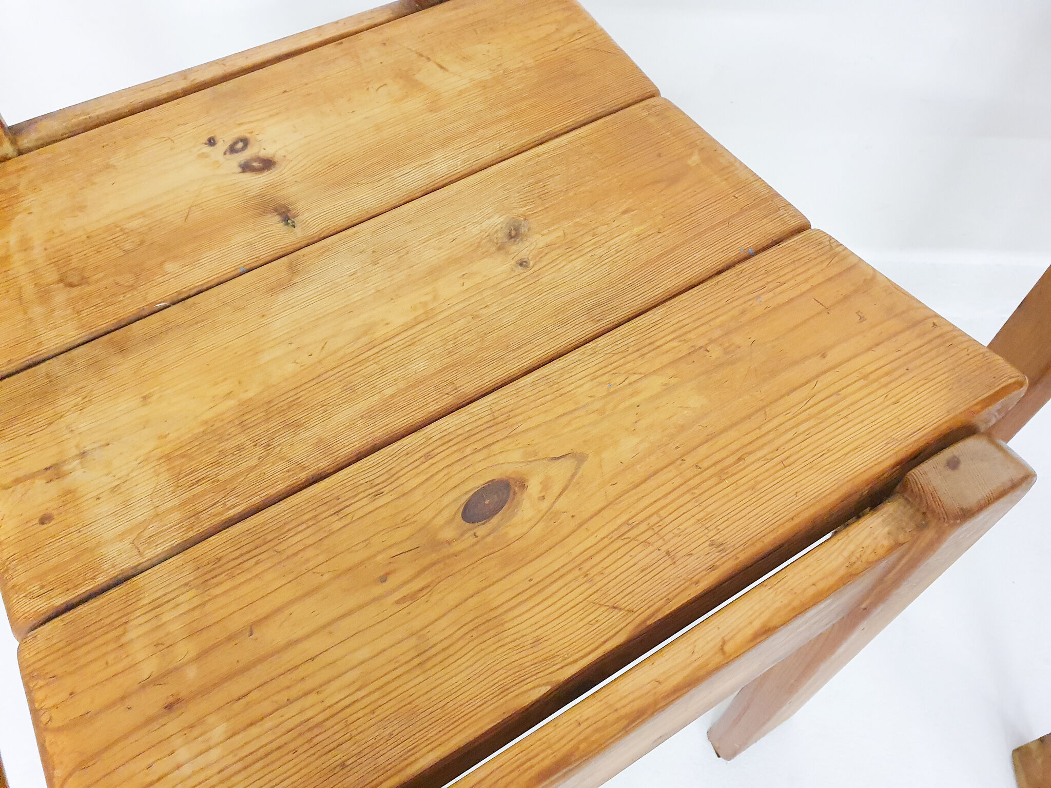 Set of four dining chairs by Ate van Apeldoorn for Houtwerk Hattem, The Netherlands 1970's