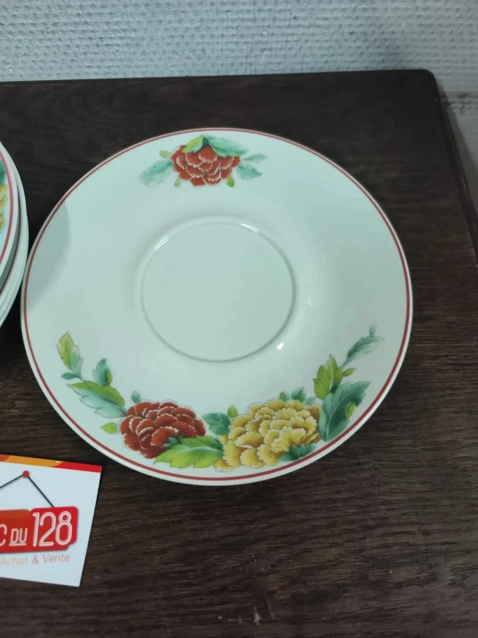 Set of 5 saucers Villeroy and Boch t'chou